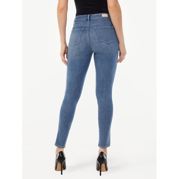 Sofia Jeans by Sofia Vergara Women's High Rise Slim Skinny Ankle Denim Jeans - Picture 2 of 9